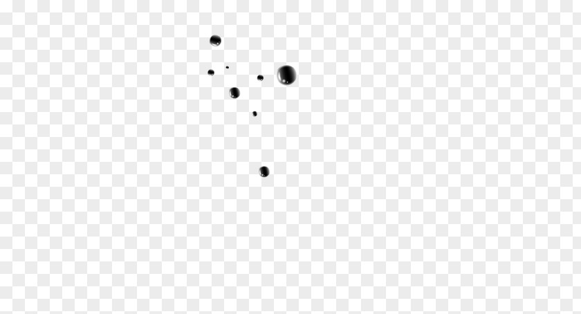Drops, Dew, Water Droplets White Black Pattern PNG