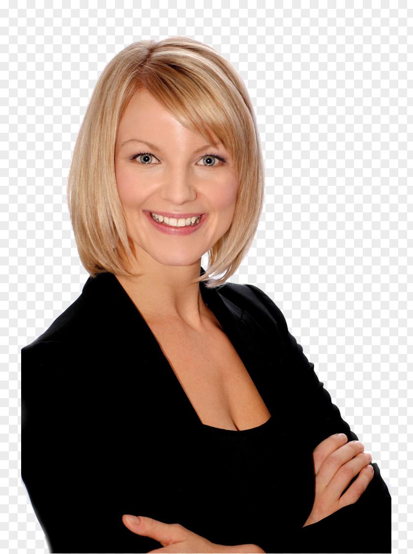 Hair Blond Coloring Bob Cut Long PNG