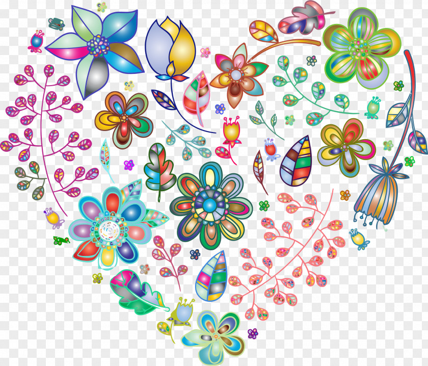 HEART FLOWER Flower Desktop Wallpaper Heart Clip Art PNG