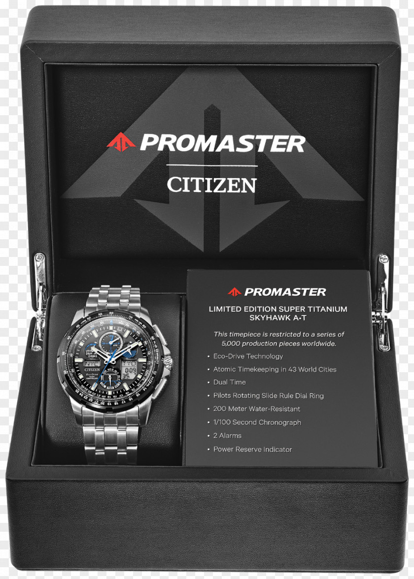 Watch Eco-Drive Citizen Holdings Douglas A-4 Skyhawk Chronograph PNG