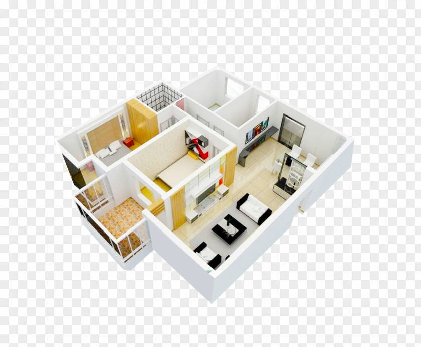 3D Building Models Home Automation Wi-Fi System House PNG