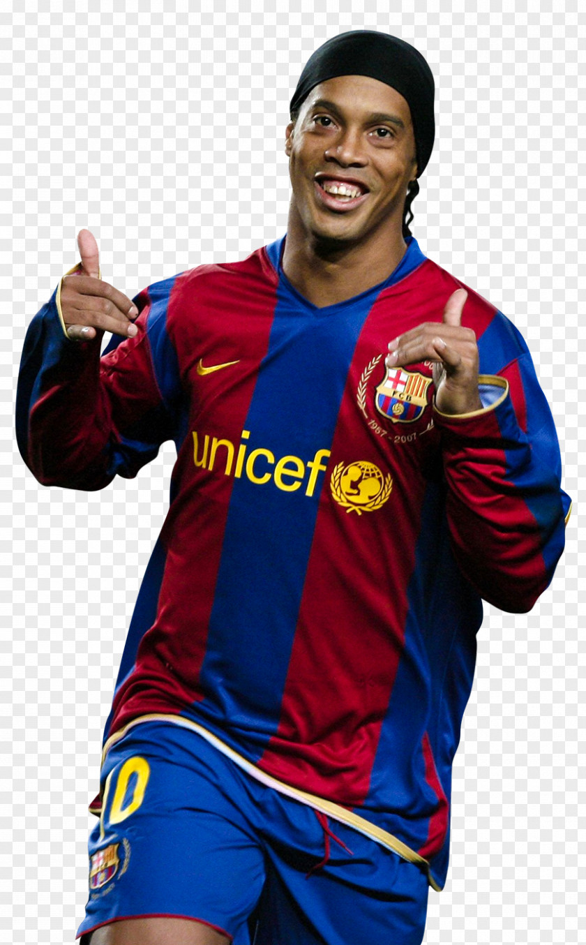 Brazil Player Ronaldinho National Football Team A.C. Milan FC Barcelona PNG