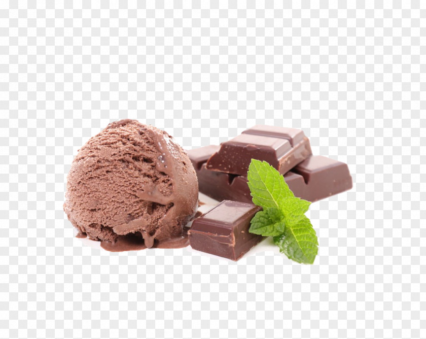 Chocolate Cream Ball Material Free To Pull Ice Neapolitan Gelato PNG