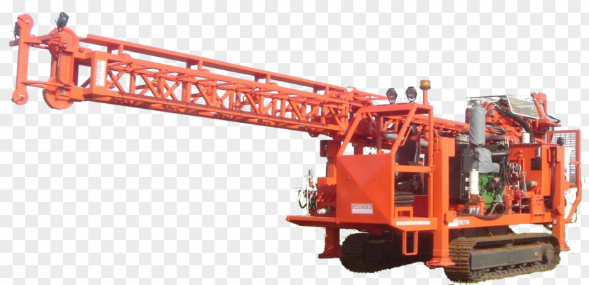 Crawlertransporter Drilling Rig Augers Exploration Diamond Machine Core Drill PNG
