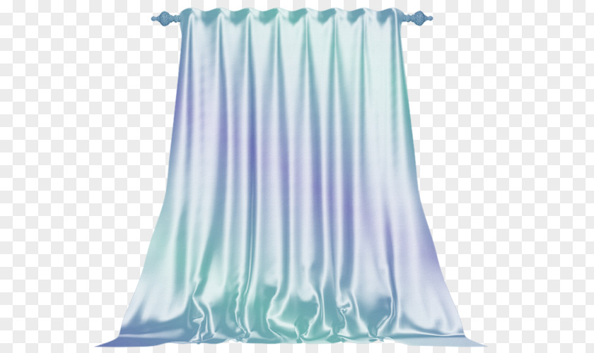Curtain Blue Clip Art PNG