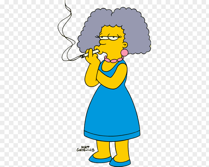 Bart Simpson Patty Bouvier Selma Marge Homer PNG