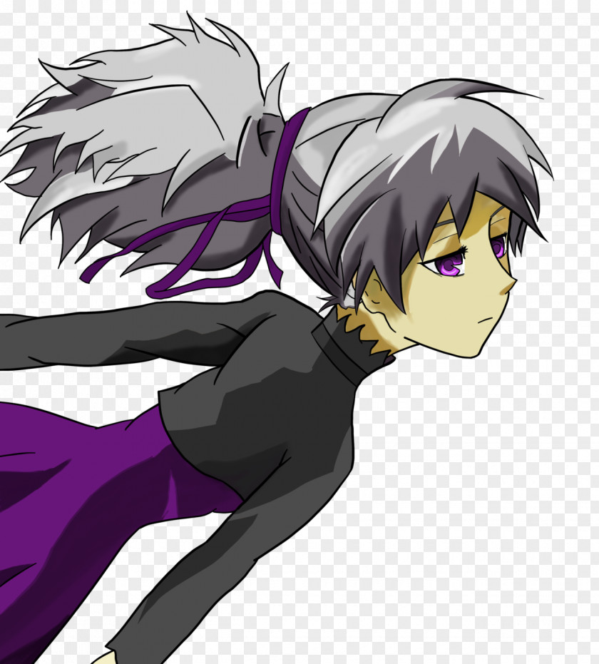 Darker Than Black Light Darkness Fan Art Violet PNG