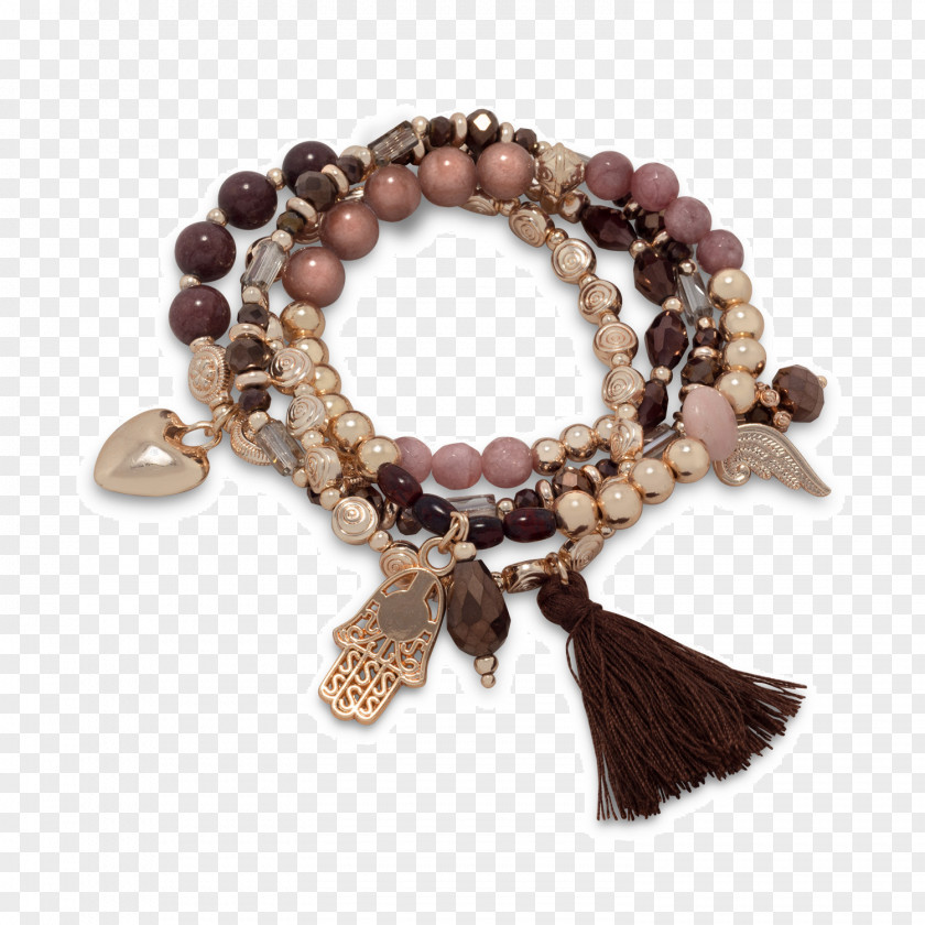 Gold Charm Bracelet Bead Bangle PNG