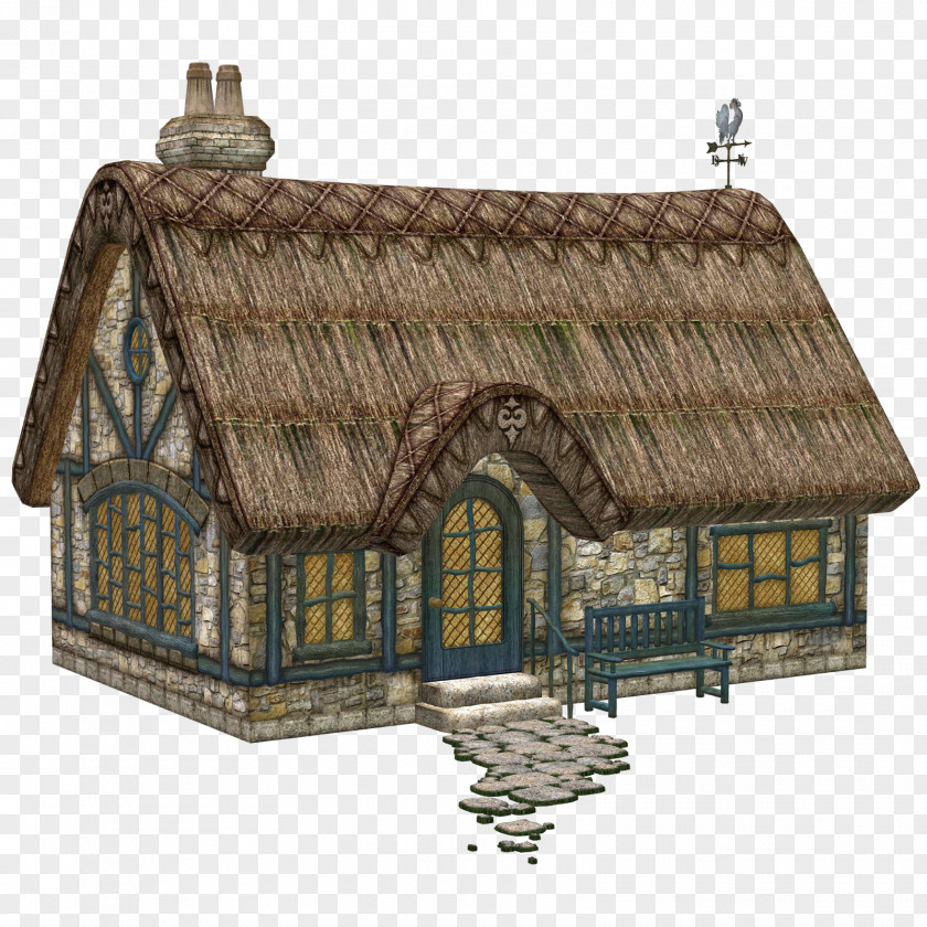 House Cottage Clip Art PNG
