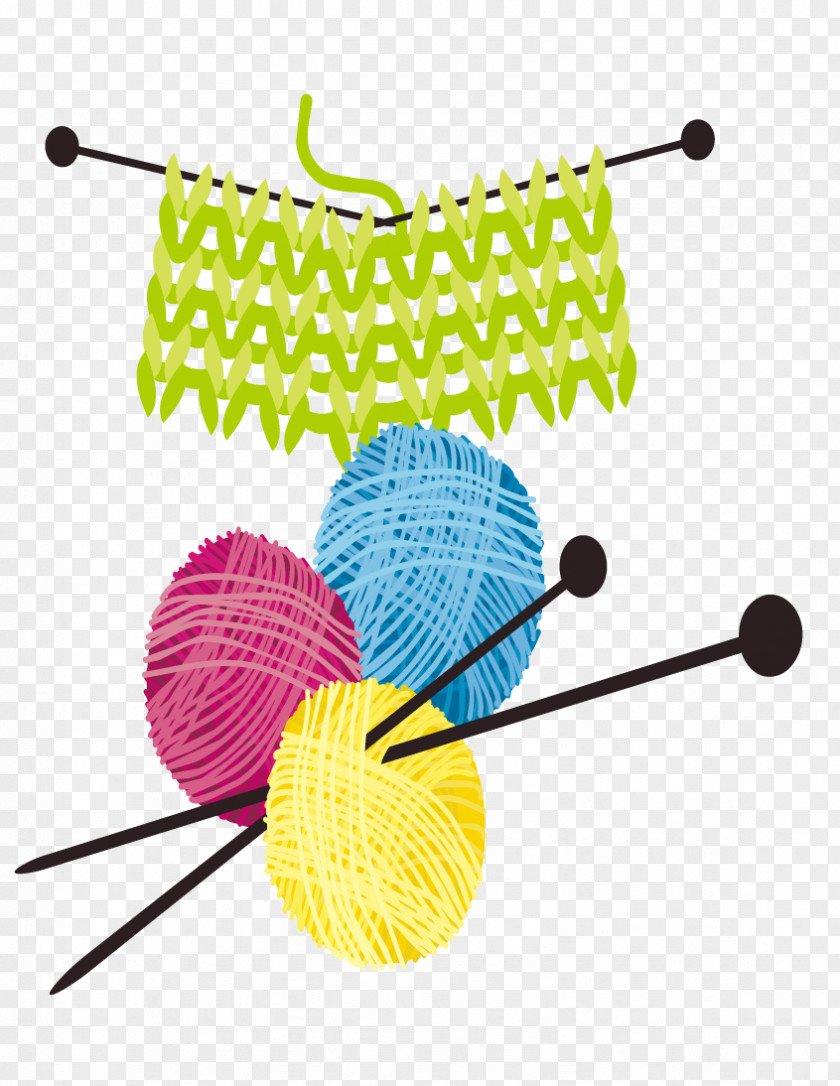 Knitting Sewing Clip Art PNG