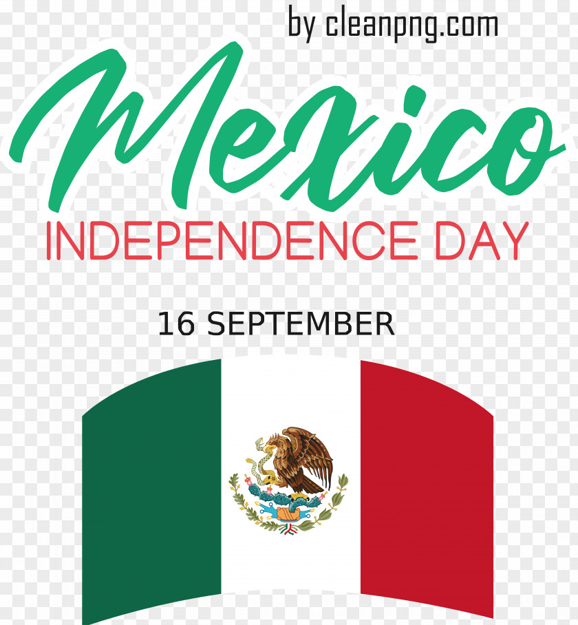 Logo Mexico Flag Line Text PNG