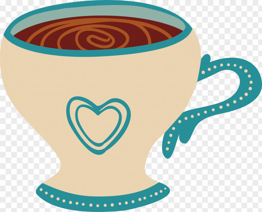 Red Tea Coffee Cup Clip Art PNG