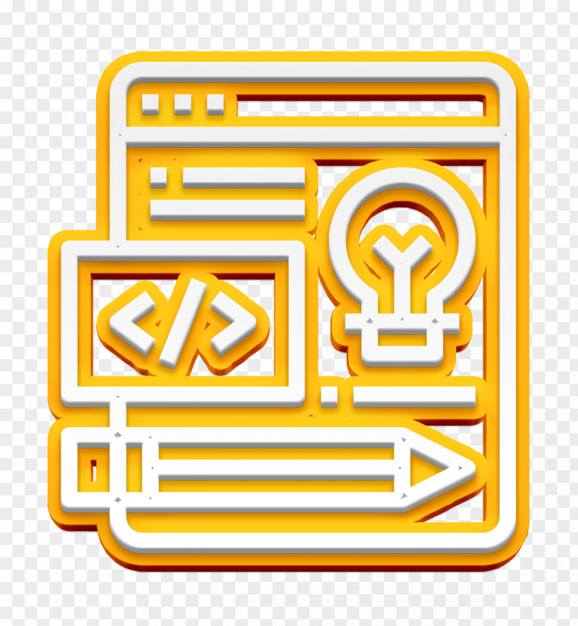 Web Development Icon Design PNG