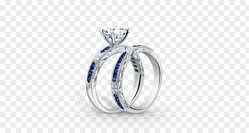 Wedding Ring Engagement Sapphire Diamond PNG