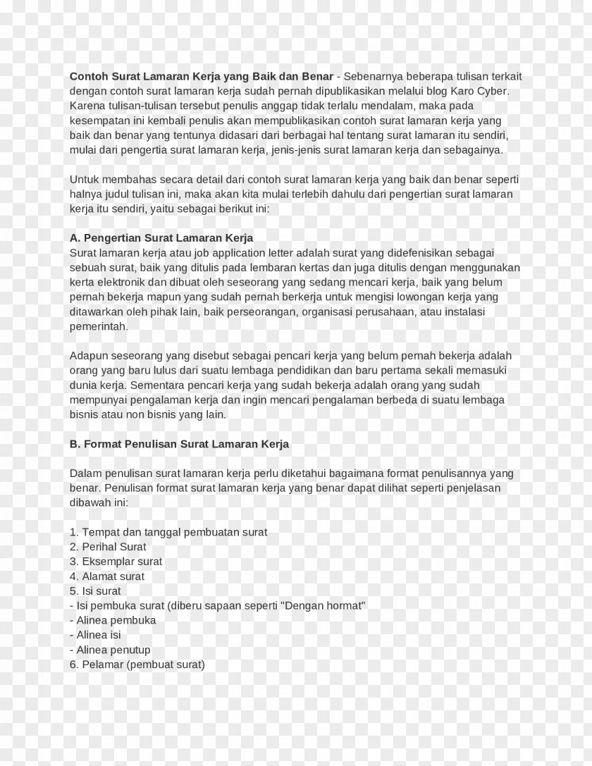 Benar Cover Letter Résumé Document Writing PNG