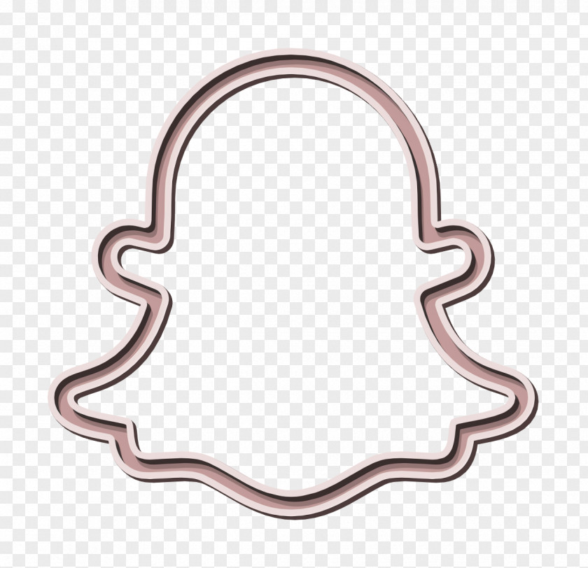 Cookie Cutter Snapchat Icon Social Media Logos PNG