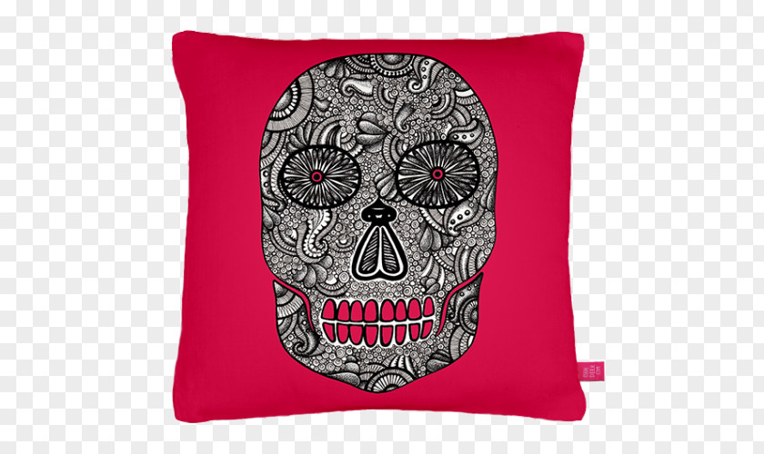 Dead Sea Throw Pillows Cushion Skull PNG