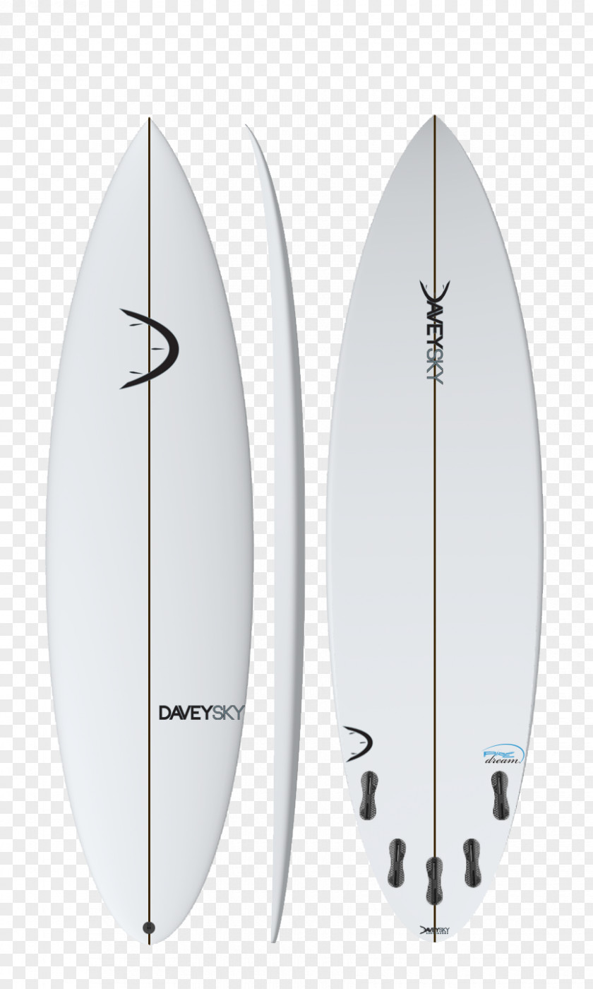 Dream Sky Surfboard Product Design Surfing PNG