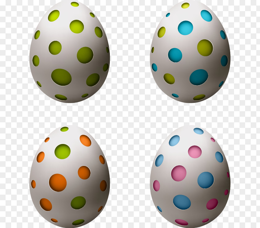 Easter Eggs Egg Euclidean Vector PNG