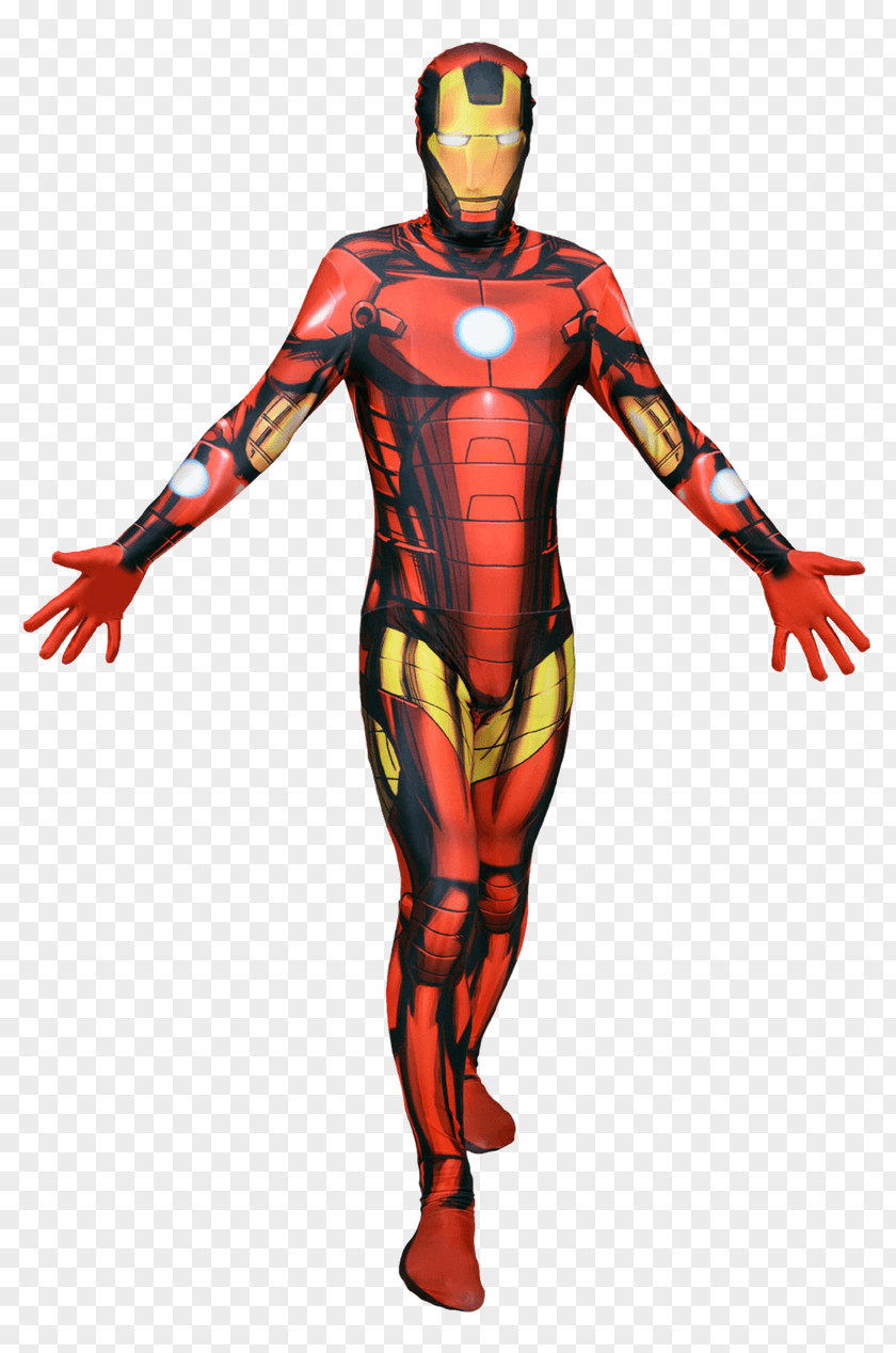 Iron Man Costume Party Morphsuits Superhero PNG