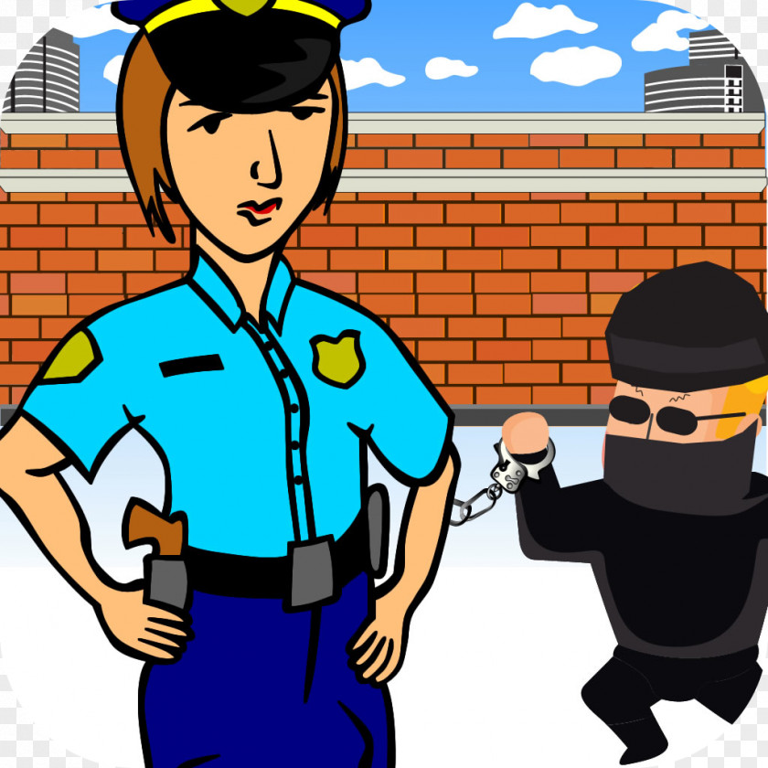 Jail Police Officer Woman Clip Art PNG