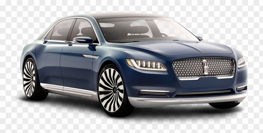 Lincoln Continental Blue Car 2016 MKX 2017 Luxury Vehicle PNG