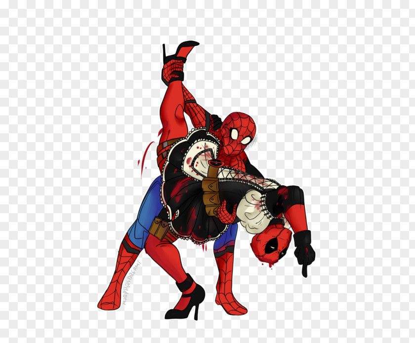 Spider-man Spider-Man Deadpool Clip Art Superhero Marvel Comics PNG