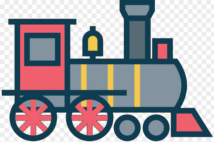 Train Design Image Illustration Clip Art PNG