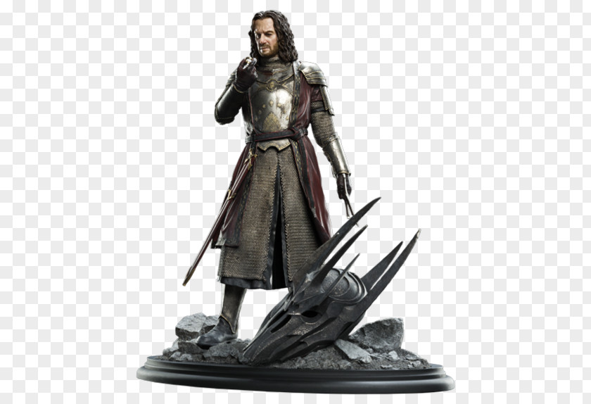 Weta Workshop Isildur Elendil Statue The Lord Of Rings PNG