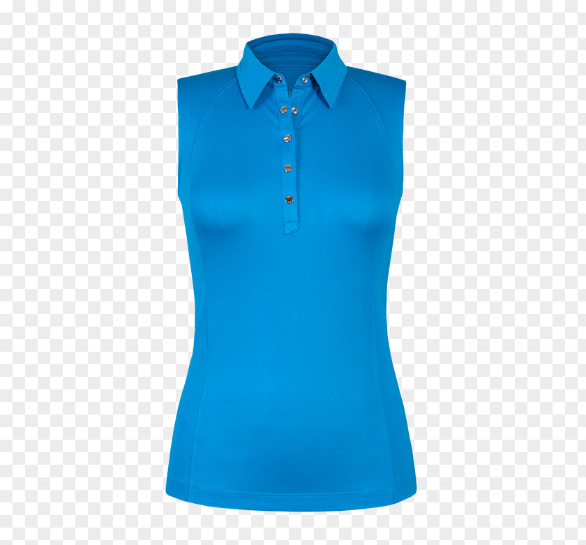 Polo Shirt Sleeveless Collar PNG