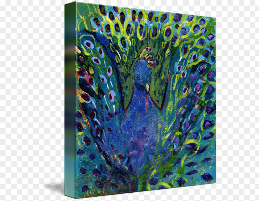 Feather Gallery Wrap Canvas Modern Art PNG