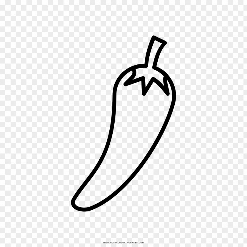 Pepper Drawing Coloring Book Chile Clip Art PNG