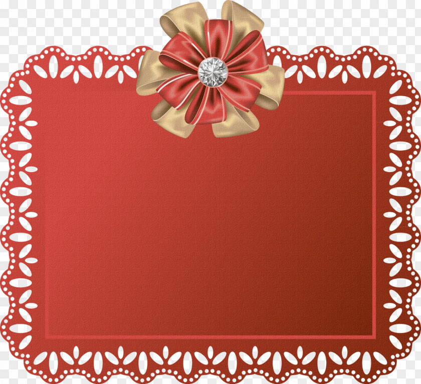 Valentine's Day Picture Frames Red PNG