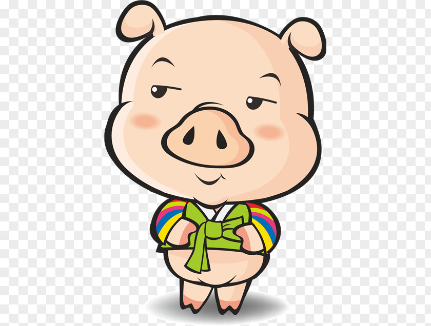 Altitude Cartoon Domestic Pig McDull PNG