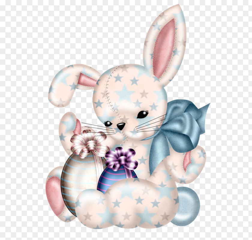 Cute Bunny Easter Rabbit Illustration PNG