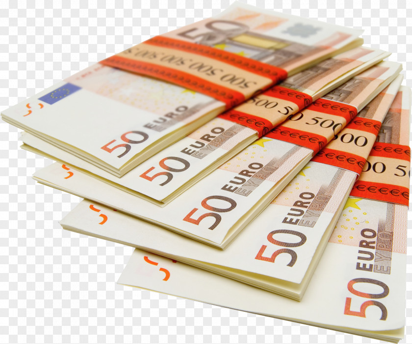 Euro 50 Note Banknotes 100 PNG