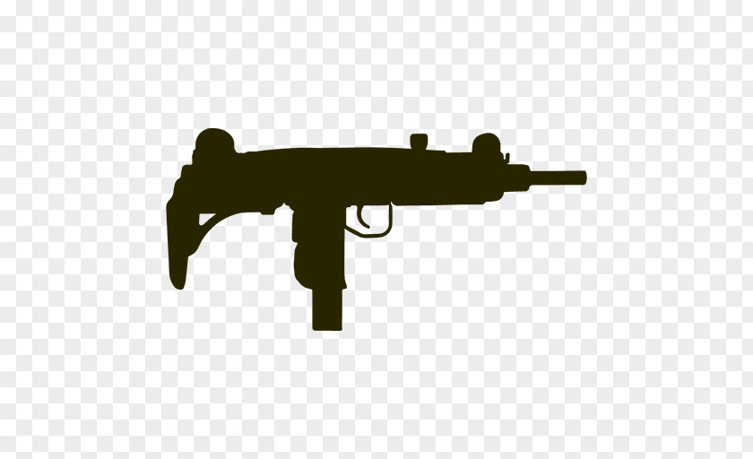 Machine Gun Submachine Firearm Uzi PNG