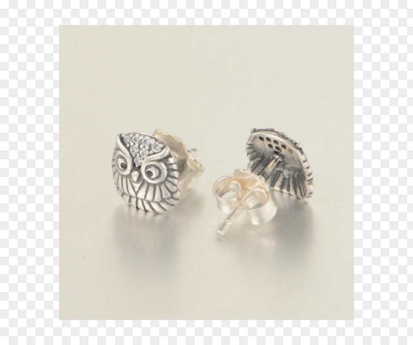 Owl Earring Sterling Silver Body Jewellery PNG