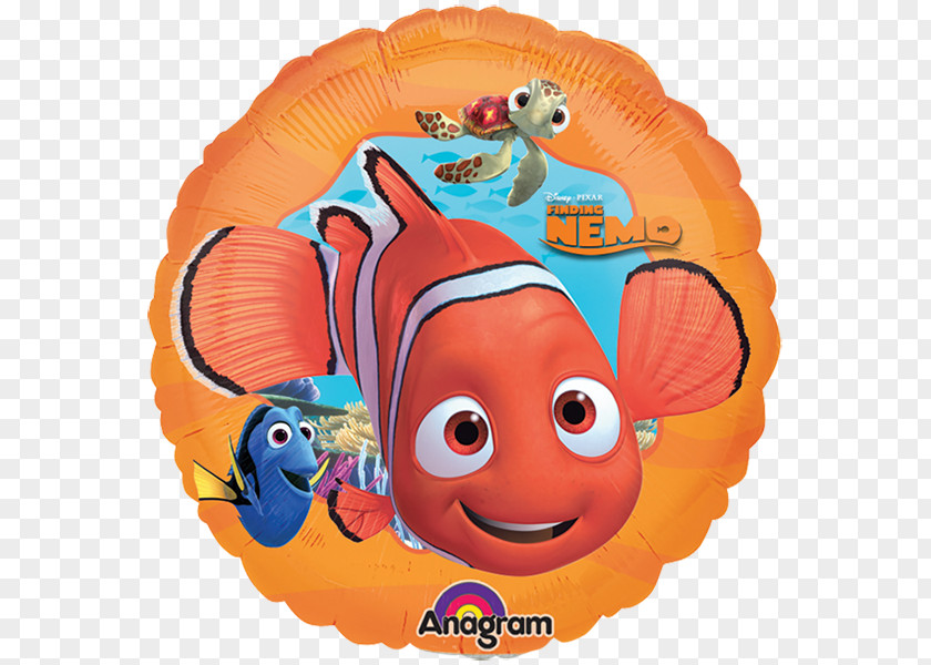 Balloon Nemo Mylar The Walt Disney Company Birthday PNG