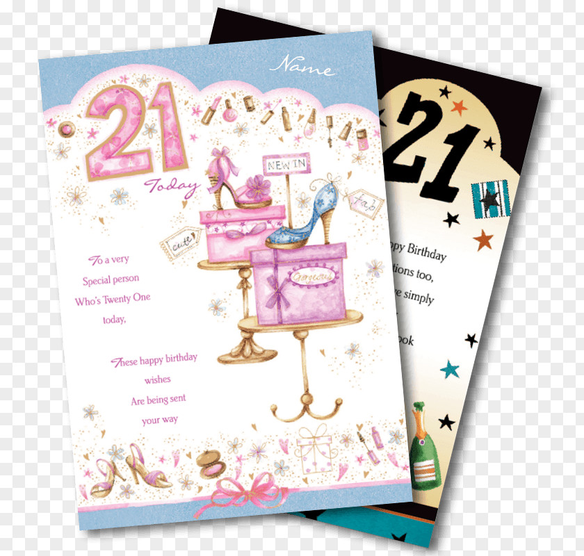Birthday Greeting & Note Cards Wish Daughter Font PNG
