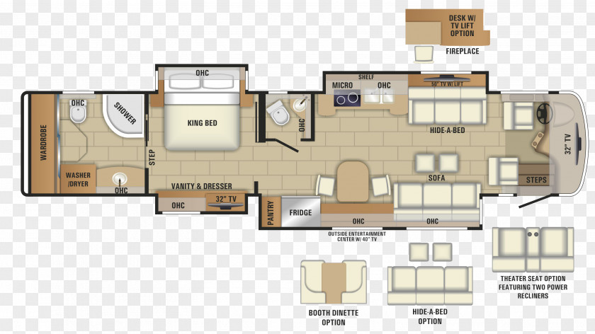 Bus Plan Floor Campervans Vehicle House PNG