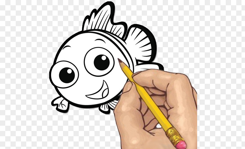 Fish Koi Drawing Coloring Book Clip Art PNG