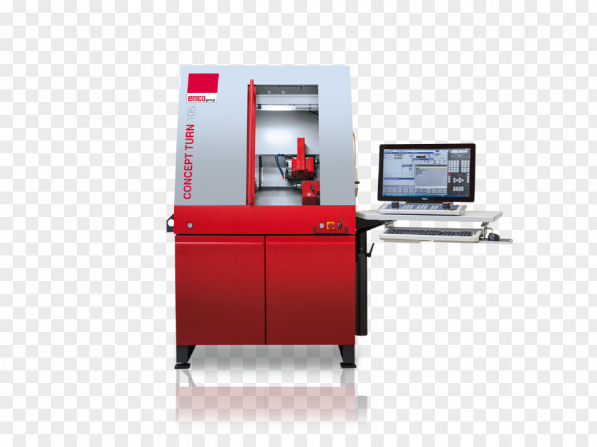 Lathe Machine Milling Turning Computer Numerical Control PNG