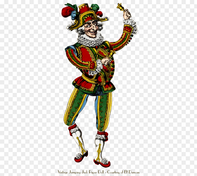 Selos Postais Harlequin Jumping Jack Pulcinella Clown Pierrot PNG