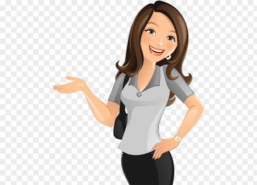 Woman Cartoon Drawing Royalty-free PNG