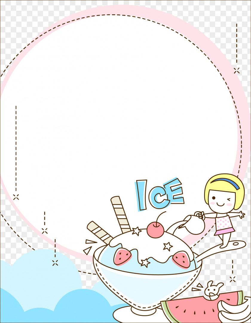 Children's Summer Ice Cream Cute Creative Computer Icons PNG