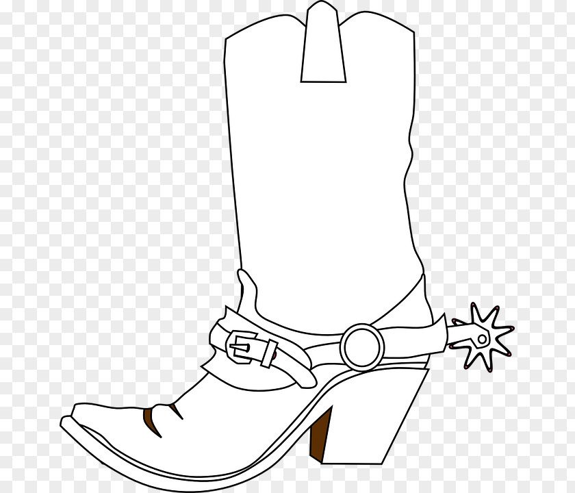 Cowboy Boot Clip Art PNG