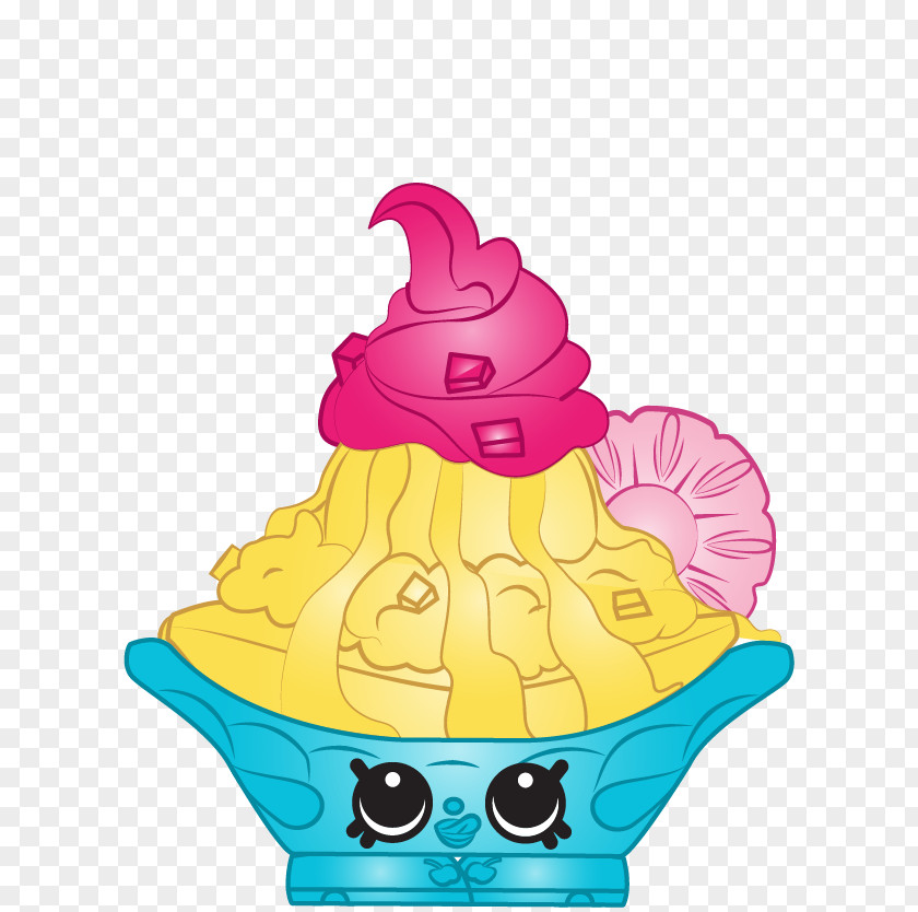 Ice Cream Cones Shopkins Clip Art PNG