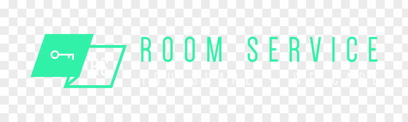 Room Service Logo Brand Green PNG