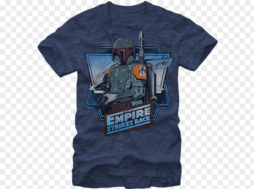 T-shirt Boba Fett Anakin Skywalker Chewbacca Star Wars PNG
